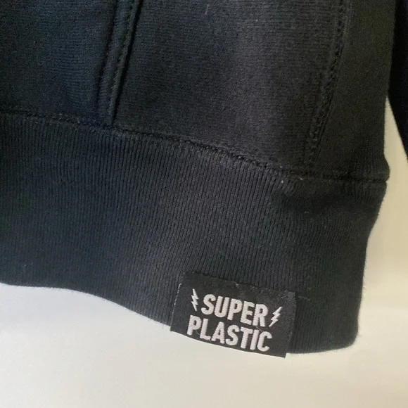 SUPERPLASTIC x SSUR Black hoodie Size 2 XL - Picture 3 of 10
